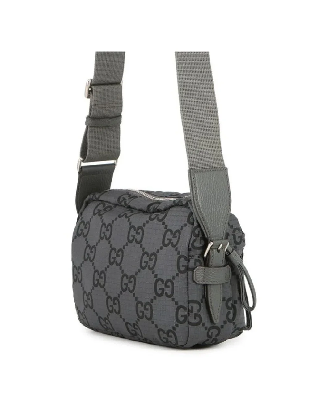 Gucci Shoulder Bag Econylon GG Polyester Black - Picture 2 of 10